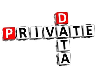 3D Private Data Crossword