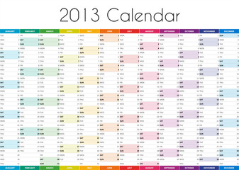 2013 Calendar