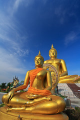 Giant buddha statue at Wat muang, Thailand