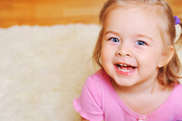 Sweet little girl portrait
