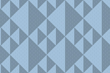 Simple triangles gray - blue seamless vector wallpaper