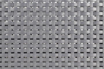 Detail of a plastic basket with mazes