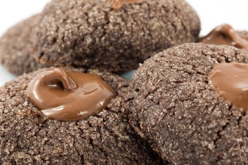 biscuits with chocolate