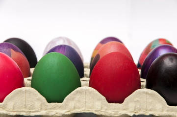 colored eggs