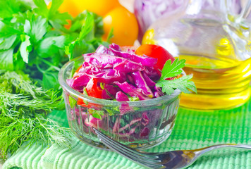 salad with cabbage