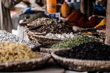 Keuken spatwand met foto Morocco Traditional Market © Curioso.Photography