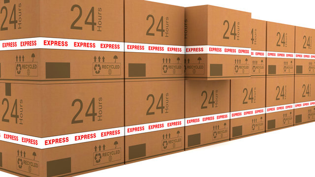 Cajas apiladas envio 24 horas
