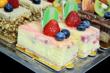Strawberry cheesecake