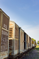 The old train on the old way