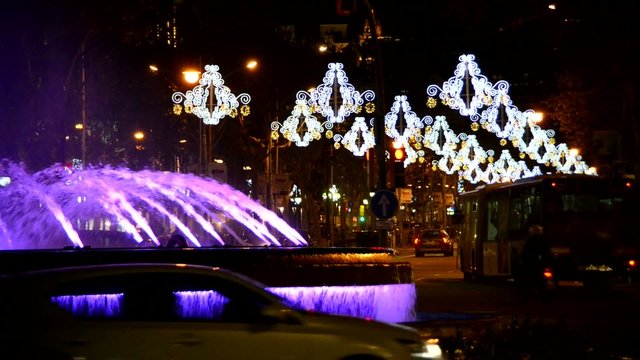 Navidad luces+fuente