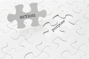 ビジネスイメージ―action and purpose
