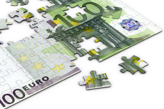 Puzzle 100 Euro