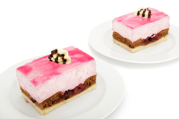Kirschcremekuchen