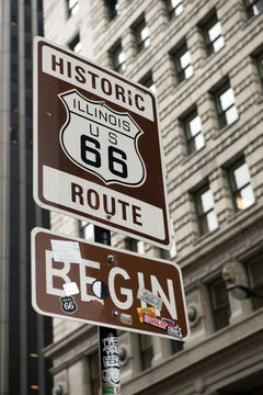 Start of Route 66, Chicago