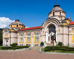 Fototapeta na wymiar Ła¼nia Publiczna w Sofii