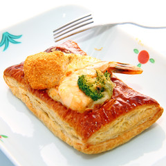 Feuilleté Crustacés