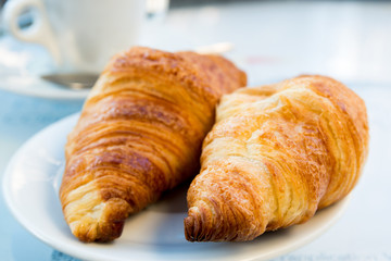 fresh croissant