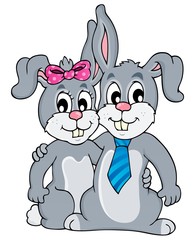 Image with rabbit theme 3