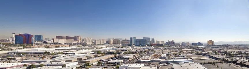 Wandcirkels plexiglas Skyline van Las Vegas © malajscy