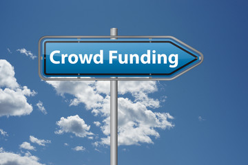 Obraz premium Crowd Funding