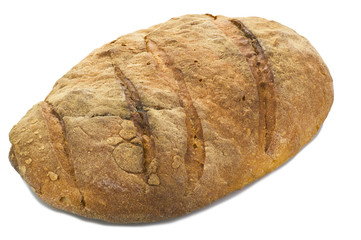 Traditional homemade round bread