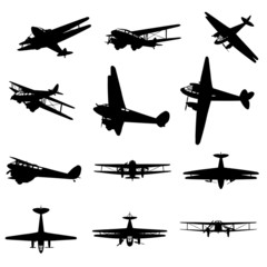 High resolution set of black planes