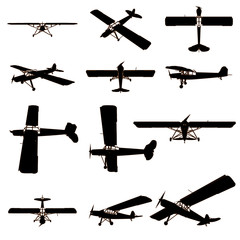 High resolution set of black planes