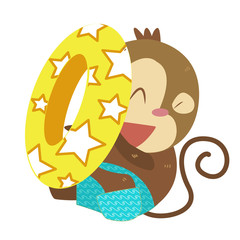 a monkey's beach activities