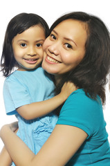 Happy Mother Daughter