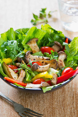 Grilled Mushroom salad