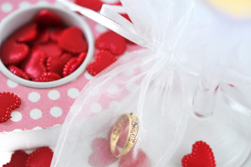 Herzen mit t&uuml;ll