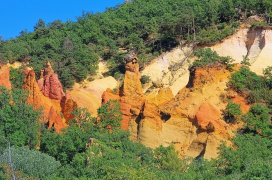 Rustel Ockerfelsen - Rustel ocre rocks 09