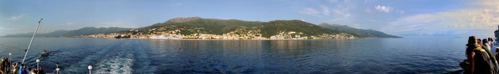 Fototapeta na wymiar Korsyka panorama