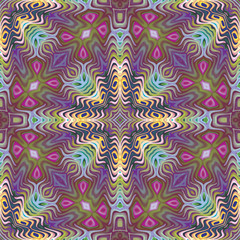 Seamless American tribal pattern