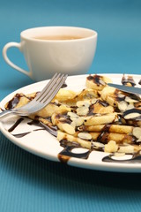 Crêpe Banane Chocolat