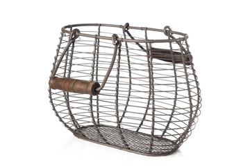 Wire basket for eggs