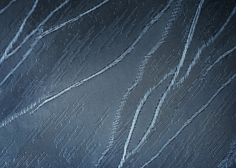 Closeup detailed blue canvas abstract background texture