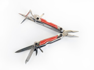All-purpose swiss knife fully opened