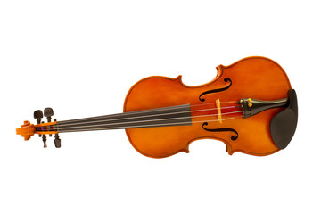 Fototapeta na wymiar Violin lying