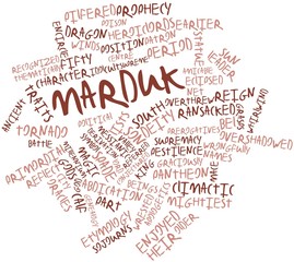 Word cloud for Marduk