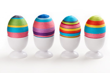 Colorful Easter eggs
