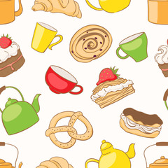 tea and desserts