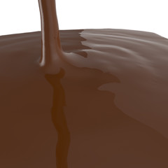 melt chocolate 3d