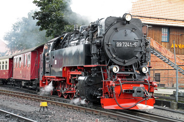 Dampflokomotive der Harzer Schmalspurbahnen