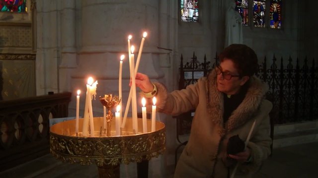 bruler des cierges