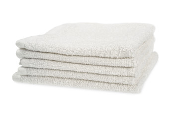Fototapeta na wymiar Stack of towels