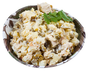 Russian stolichny salad