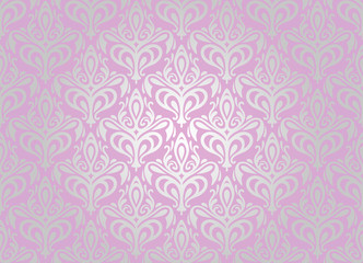 pink & silver  pale wallpaper background
