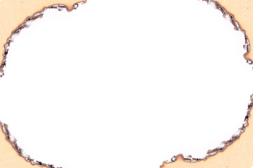 Burnt paper