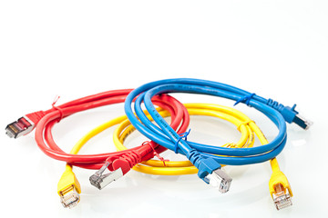 Datenkabel Rot Blau Gelb